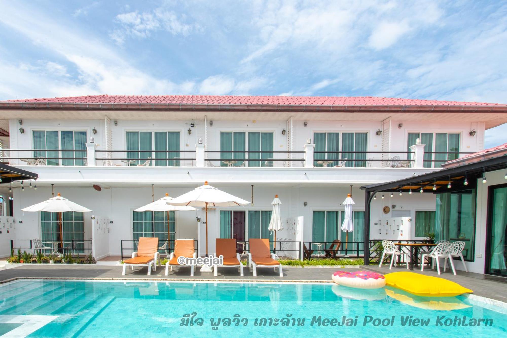 Hotel มีใจ พูลวิว เกาะล้าน Meejai Pool View Kohlarn Exterior foto